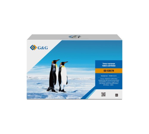 Картридж G&G, аналог Canon 057H 10k с чипом