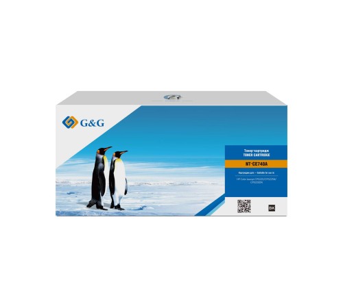 Картридж G&G, аналог HP CE740A/307A черный 7k с чипом