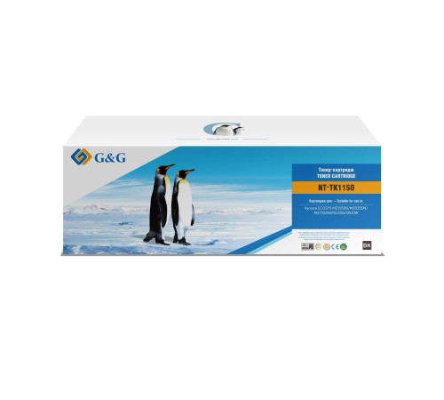 Тонер-картридж G&G, аналог Kyocera TK-1150 3k с чипом