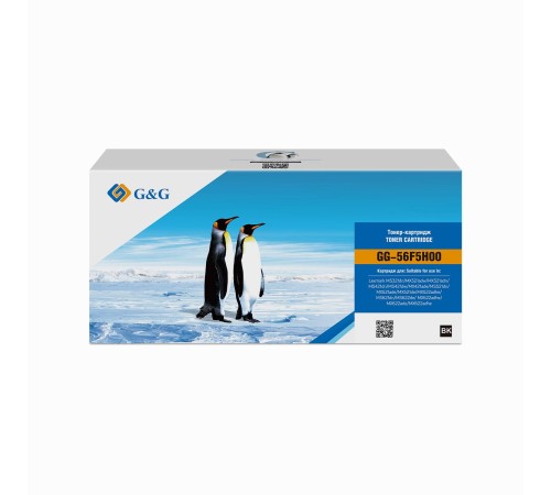 Тонер-картридж G&G, аналог Lexmark 56F5H00 15k с чипом Тонер-картридж G&G, аналог Lexmark 56F5H00 15k с чипом