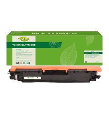 Тонер-картридж MyToner, аналог HP CE310A/126A/Canon 729 черный 1.2k с чипом