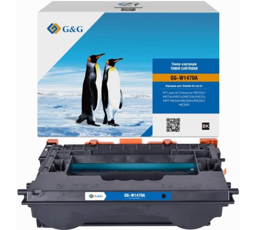 Картридж G&G, аналог HP W1470A 10.5k с чипом