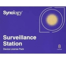 Synology Device License Pack 8 8-camera expansion pack (incl activation key to increase number cameras attached to NAS)