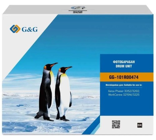 Драм-картридж G&G, аналог Xerox 101R00474 10k с чипом