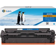 Картридж G&G, аналог HP W2211A/207A синий 1,25k с чипом