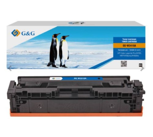 Картридж G&G, аналог HP W2410A/216A черный 1,05K с чипом