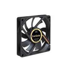 Exegate EX180973RUS Вентилятор ExeGate Mirage-S 80x80x15 подшипник скольжения, 2000 RPM, 23dB, 3pin