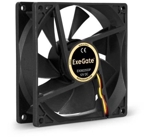 Вентилятор для корпуса Exegate 9225M12S 92x25S 2000 rpm 3pin (EX166175RUS)