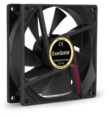Exegate EX283384RUS Вентилятор ExeGate E09225H4P-PWM, 92x92x25 мм, гидродинамический, 4pin, PWM, 24dBA