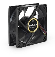Exegate EX283379RUS Вентилятор ExeGate E08025H4P-PWM, 80x80x25 мм, гидродинамический, 4pin, PWM, 23dBA