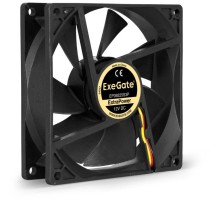Exegate EX283383RUS Вентилятор ExeGate ExtraPower EP09225S3P, 92x92x25 мм, подшипник скольжения, 3pin, 2200RPM, 24dBA