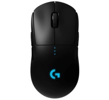 Logitech® Игровая мышь беспроводная G PRO LIGHTSPEED, RGB, 25600 dpi, 40 G, 400 IPS, чёрный.
