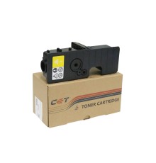 Тонер-картридж (PK208) для KYOCERA ECOSYS P5026cdn/M5526cdn (аналог TK-5240Y) (CET) Yellow, 45г, 3000 стр., CET8996Y