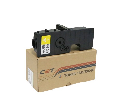 Тонер-картридж (PK208) для KYOCERA ECOSYS P5021cdn/M5521cdn (аналог TK-5230Y) (CET) Yellow, 33г, 2200 стр., CET8995Y