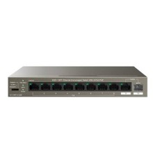 IP-COM G1110PF-8-102W Коммутатор неуправляемый PoE, 10 портов, 9x1 Гбит/с, SFP 1х1 Гбит/с, PoE 8х30 Вт (до 102 Вт)