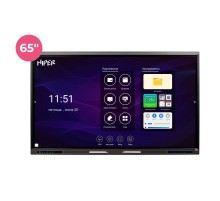 Профессиональная панель 65" HIPER IFP6504-HE (4K, Multi-Touch, 3840x2160, 8 ms, 178°/178°, 400 cd/m, 5000:1, 8GB+128GB)
