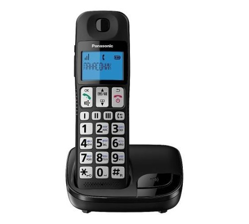Радиотелефон PANASONIC KX-TGE110 (UCB) Черный