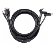 VR кабель 3в1  для HTC VIVE, HDMI 4K@30Hz 5 м, VCOM <CU415-5M>