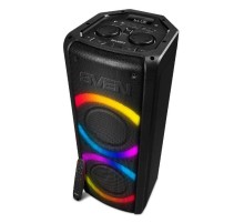 Портативная акустика АС PS-710, черн (100 Вт, TWS, BT, FM, 4400мАxч)