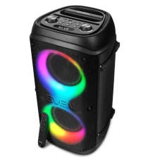 Портативная акустика 2.0 Sven PS-800 SV-021511 черная (100 Вт, TWS, BT, FM, USB, microSD, LED-диспле
