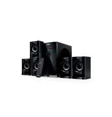 SVEN АС HT-201, черный (80 Вт, Bluetooth, пульт, дисплей, FM, USB, SD)