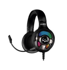 Игровые стереонаушники с микрофоном SVEN AP-U1100MV, черный (USB, RGB, 7.1)