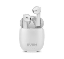 SVEN Беспроводные внутриканальные наушники с микрофоном E-727BT, белый (Bluetooth, TWS)