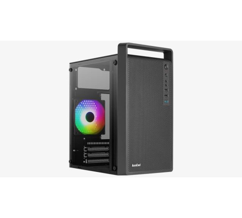 Корпус MiniTower AEROCOOL CS-109-G-BK-v1 black (4711099472376) (без блока питания)