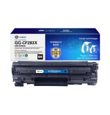 Картридж G&G, аналог HP CF283X/CF283A/ Canon CRG137/CRG737/CRG337 2.2k с чипом