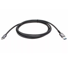 Кабель USB3.2 Gen2, AM->CM, 10Gbs, All Shell 2м VCOM <CU401M-2M>
