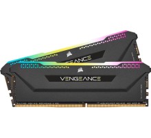 Модуль памяти CORSAIR 32GB 3600МГц DDR4 CL18 DIMM (Kit of 2x16GB) XMP 2.0, Vengeance RGB Pro SL Black
