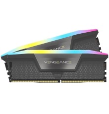 Модуль памяти CORSAIR 32GB 6000МГц DDR5 CL30 DIMM (Kit of 2x16GB) XMP 3.0, Vengeance RGB Black