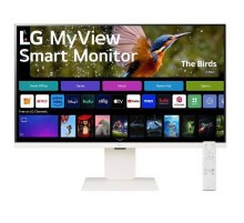 МОНИТОР 32" LG 32SR83U-W WHITE (IPS, 3840x2160, 5 ms, 178°/178°, 250 cd/m, 3000:1, +2хHDMI, +3xUSB Type-C, +MM, +WiFi)