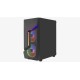 Корпус MidiTower AEROCOOL SCAPE-G-BK-v2 black (4711099471546) (без блока питания)