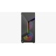 Корпус MidiTower AEROCOOL SCAPE-G-BK-v2 black (4711099471546) (без блока питания)