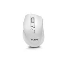 SVEN Беспроводная мышь RX-425W белая (5+1кл. 800-1600DPI, блист)