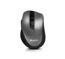 Беспроводная мышь Sven RX-425W серая (5+1кл. 800-1600DPI, блист)