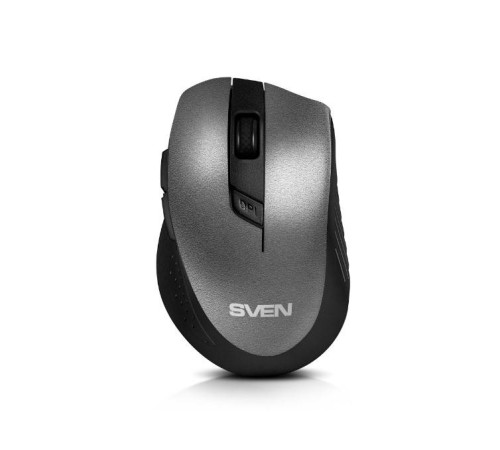 Беспроводная мышь Sven RX-425W серая (5+1кл. 800-1600DPI, блист)