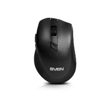 Беспроводная мышь Sven RX-425W чёрная (5+1кл. 800-1600DPI, блист)