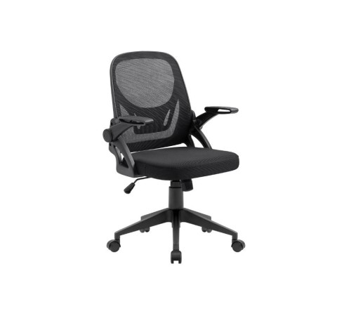 Defender Офисное кресло Office Черный,сетка,регулир.подлокот