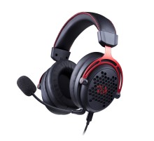 Redragon Игровая гарнитура Diomedes USB, звук 7.1, легкий, черные_3