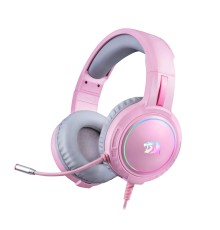 Redragon Игровая гарнитура Mento RGB, 3.5мм, розовые_3