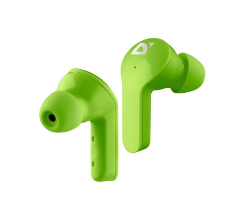 Defender Беспроводная гарнитура Twins 916 зеленый, TWS, Bluetooth