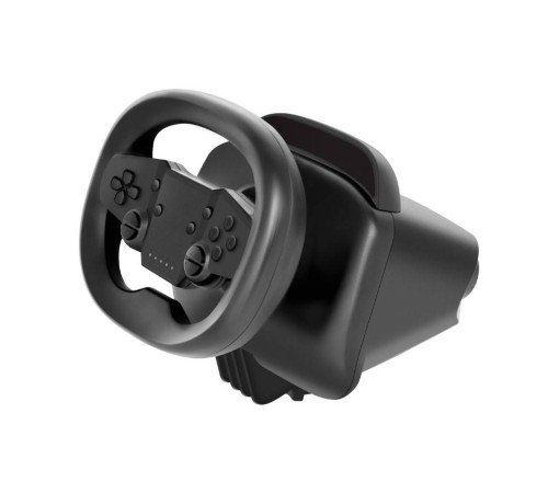 Defender Игровой руль Exone PC/PS3/PS4/Switch,3*AAA,черный