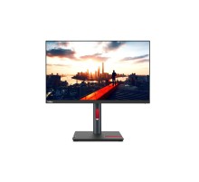 Монитор Lenovo 23.8" ThinkVision P24h-30 черный IPS LED 4ms 16:9 HDMI матовая HAS Piv 1000:1 300cd 178гр/178гр 2560x1440 60Hz DP 2K USB 5.7кг