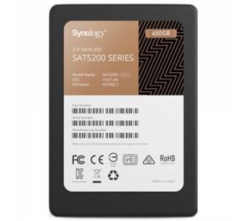 SSD жесткий диск SATA 2.5" 480GB 6GB/S SAT5220-480G SYNOLOGY SSD жесткий диск SATA 2.5" 480GB 6GB/S SAT5220-480G SYNOLOGY