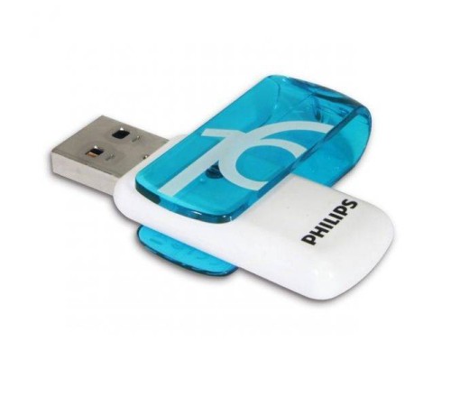 Флеш накопитель 16GB PHILIPS VIVID2.0 16GB, USB 2.0