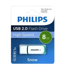 Флеш накопитель 8GB PHILIPS SNOW2.0 8GB, USB 2.0
