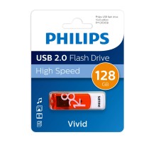 Флеш накопитель 128GB PHILIPS VIVID2.0 128GB, USB 2.0