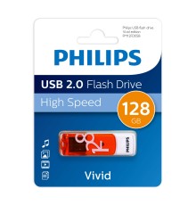 Флеш накопитель 128GB PHILIPS VIVID2.0 128GB, USB 2.0